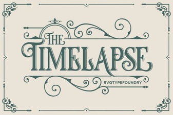 Timelapse Font: Design Styles & Creative Uses