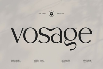 The Vosage Font: a Modern Design Toolkit