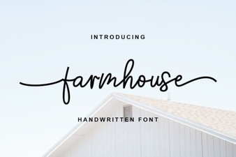 Craft Projects with Farmhouse Fonts